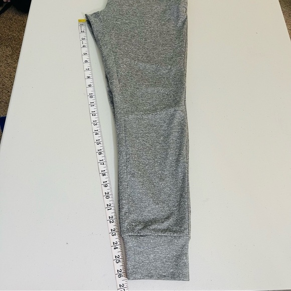 American Eagle Outfitters Gray Joggers Sweatpants Small Hi-Rise Lightweight - Picture 8 of 9